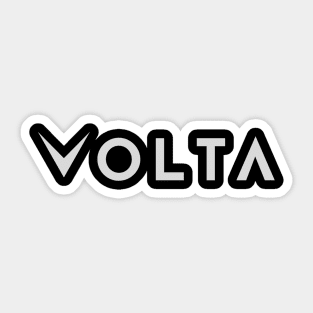 Volta T Shirt Sticker